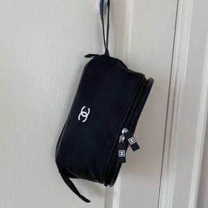 CHANEL Black Cosmetic Bag
